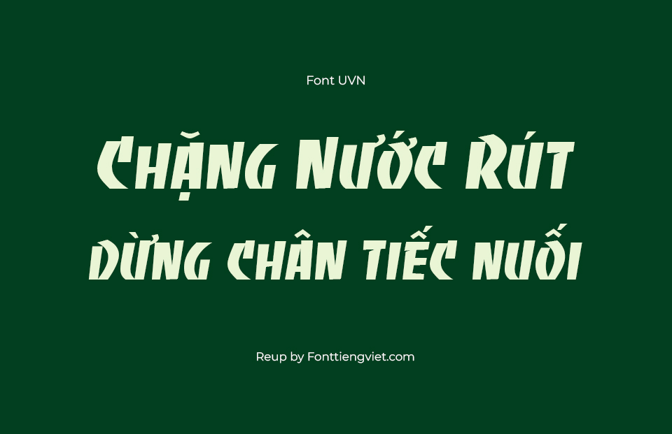 Font Việt Hóa SFU Jamaica