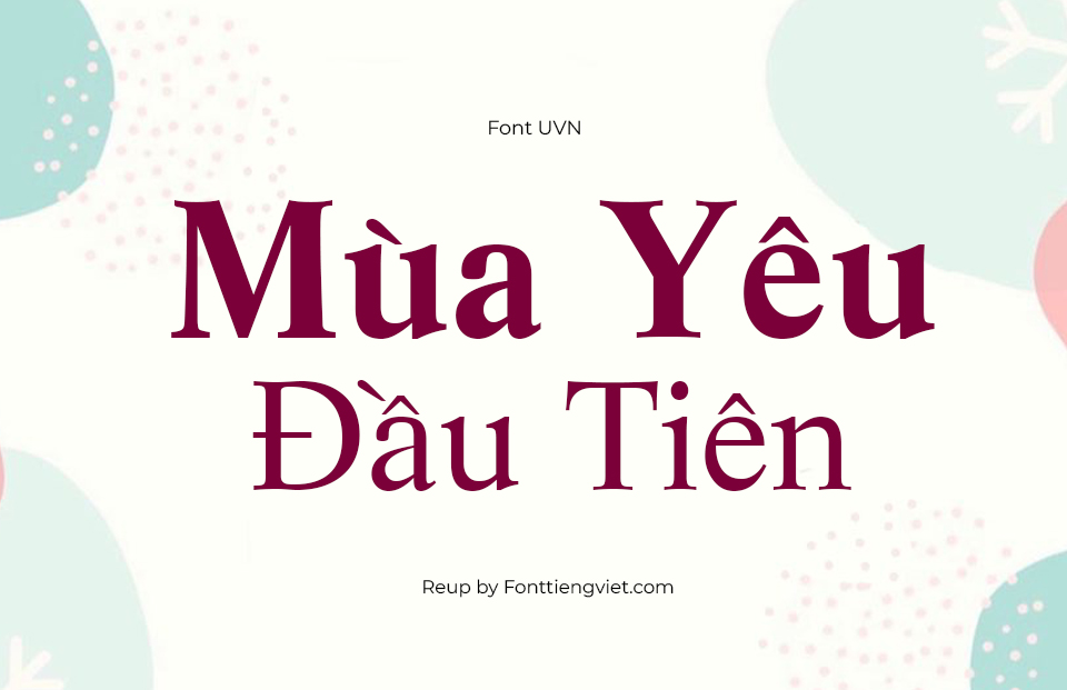 Font Việt Hóa SFU Life