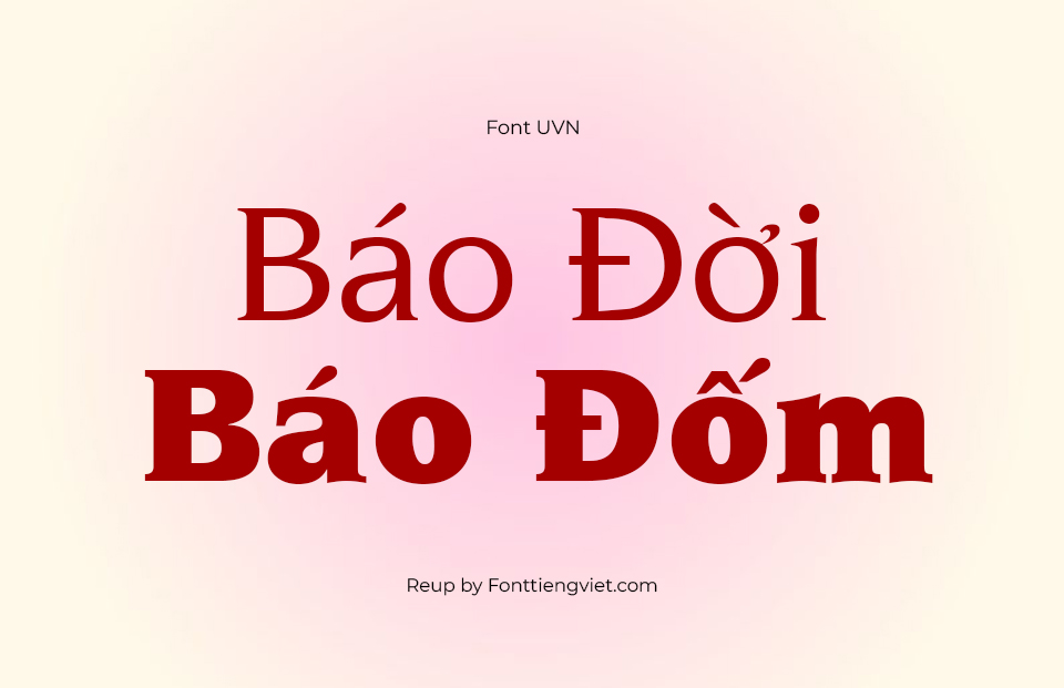 Font Việt Hóa SFU Novarese