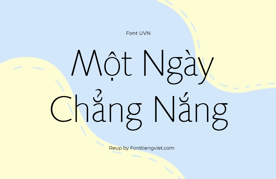 Font Việt Hóa SFU Saxony