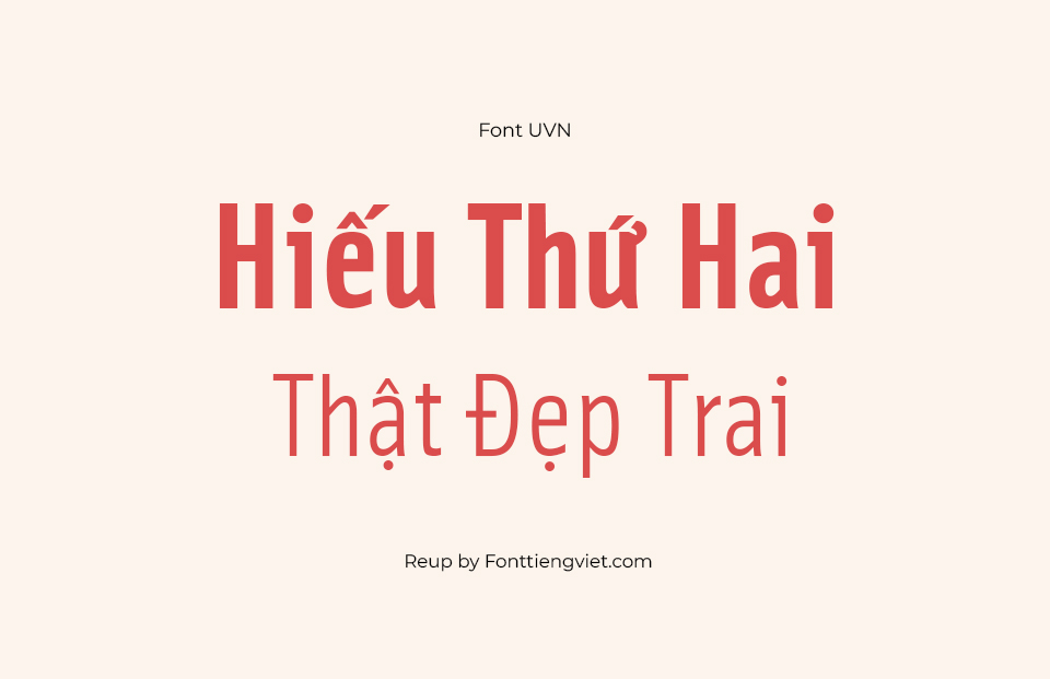 Font Việt Hóa SFU Solex