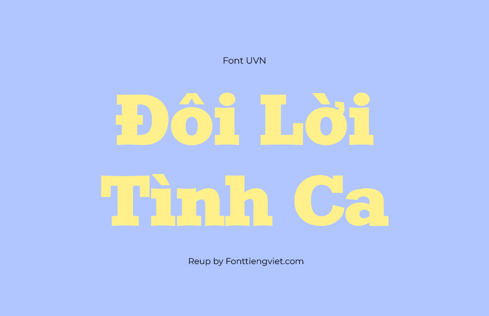 Font Việt Hóa SFU Stafford