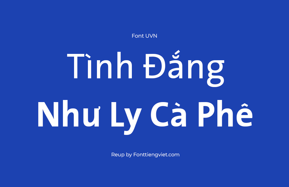 Font Việt Hóa SFU TheSans