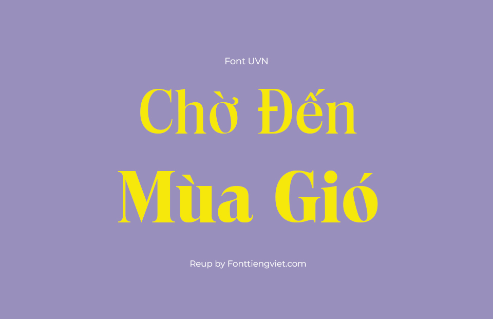 Font Việt Hóa SFU Toledo