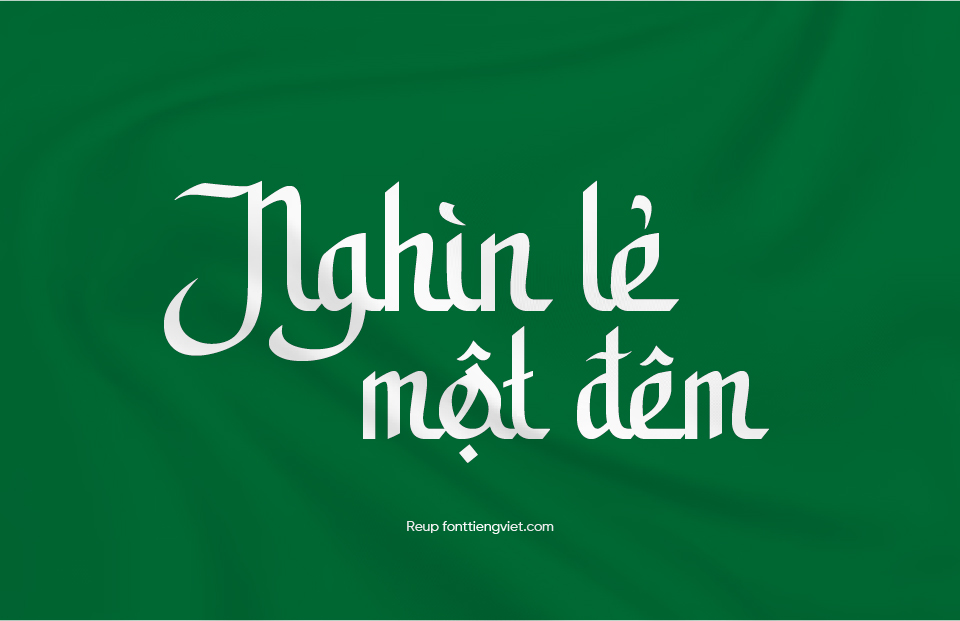 Font Việt hóa SVN Alamsyah