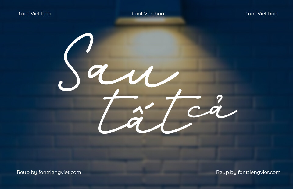 Font Việt hóa SVN All Always