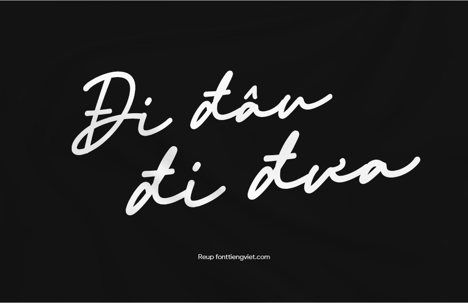 Font Việt hóa SVN Athena Signature