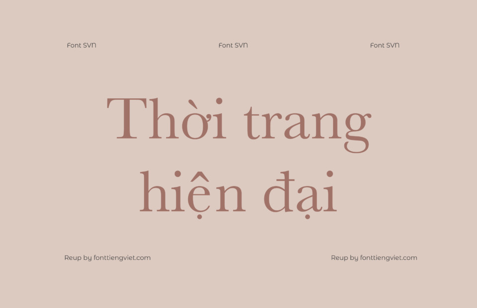 Font Việt hóa SVN Athene