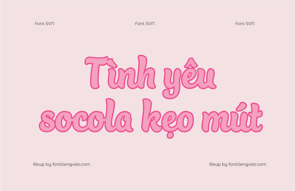 Font Việt hóa SVN Bali Script