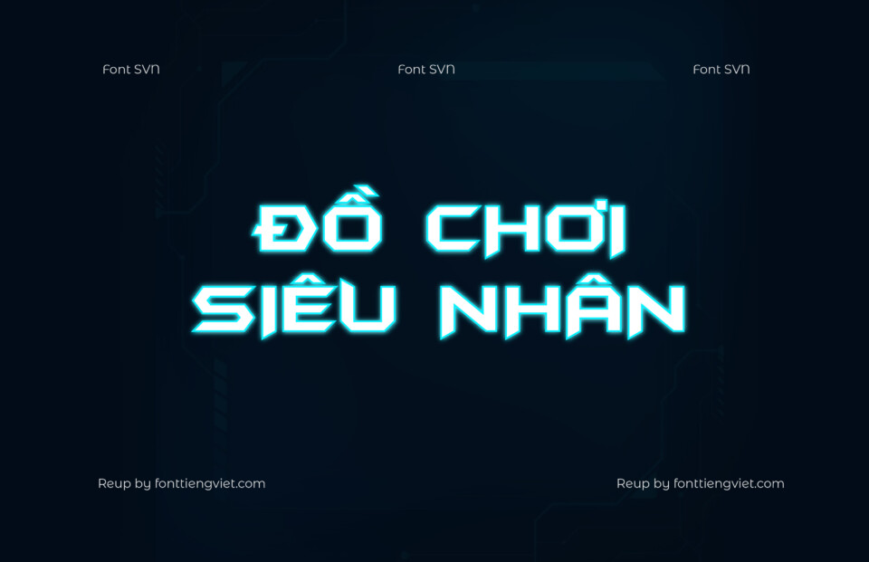 Font Việt hóa SVN Batman Forever Alternate