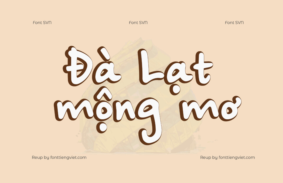 Font Việt hóa SVN Be Cool (+Swashes)