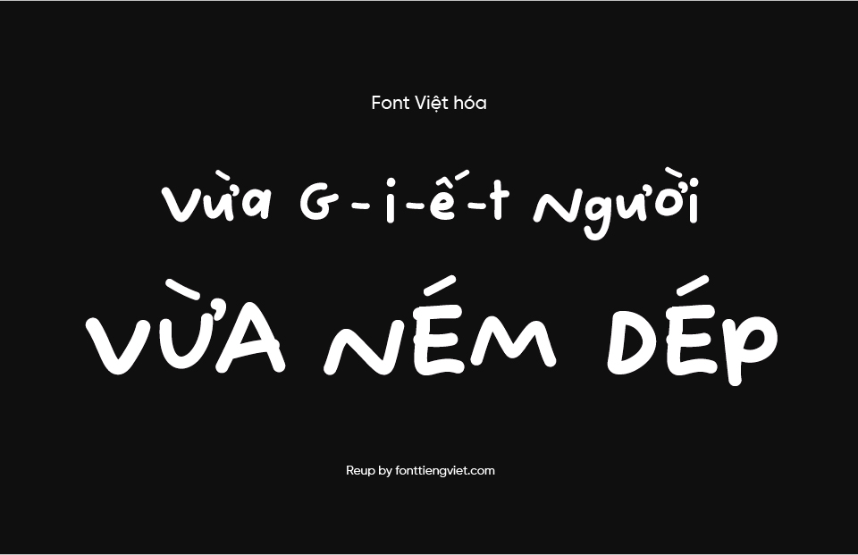 Font việt hóa SVN Chicken Noodle Soup