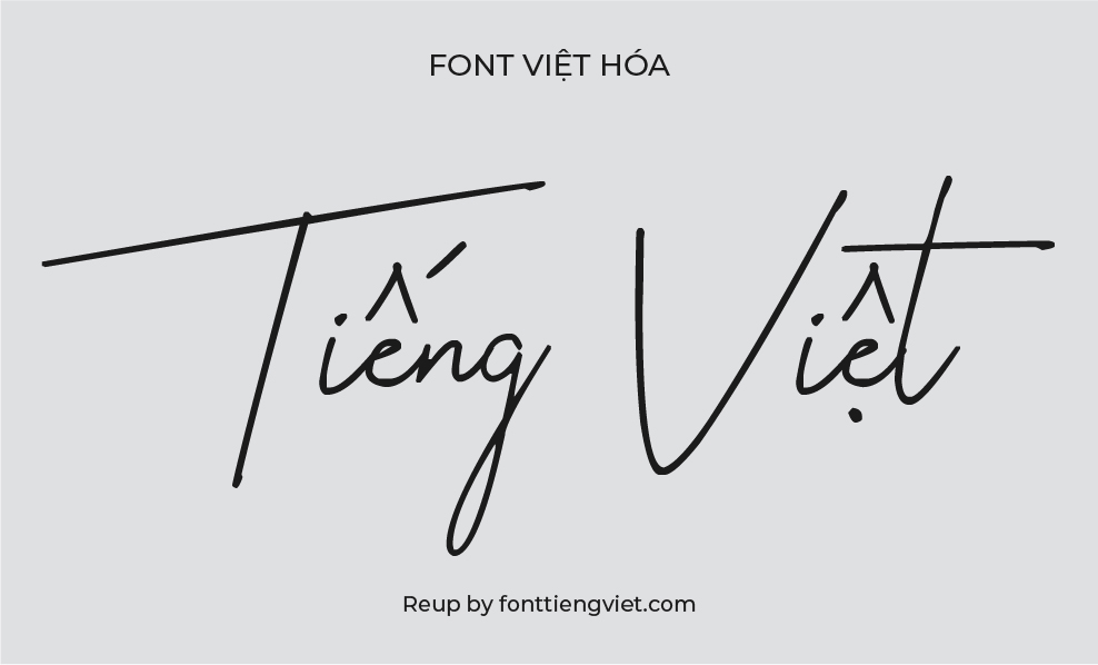 Font việt hoá SVN Harmony