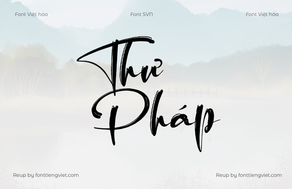 Font Việt hóa SVN Hottroof Semhesta – Thư pháp – Brush