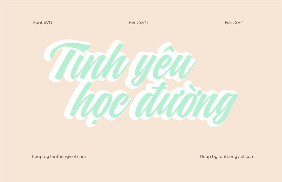 Font Việt hóa SVN Indie