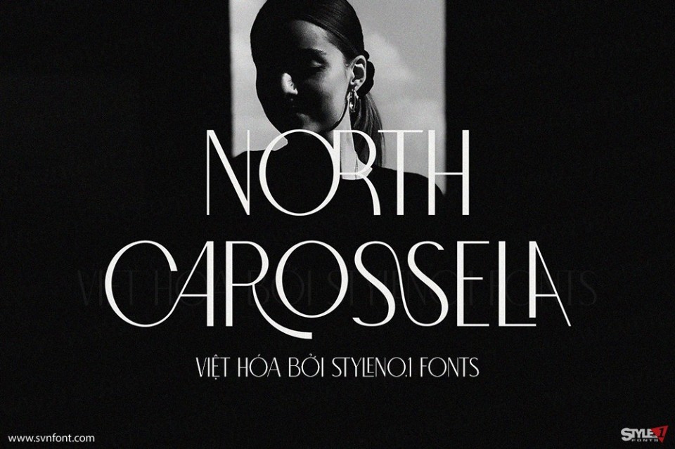 Font việt hóa SVN North Carossela