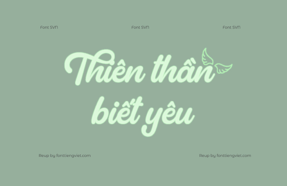 Font Việt hóa SVN Paula Natalie