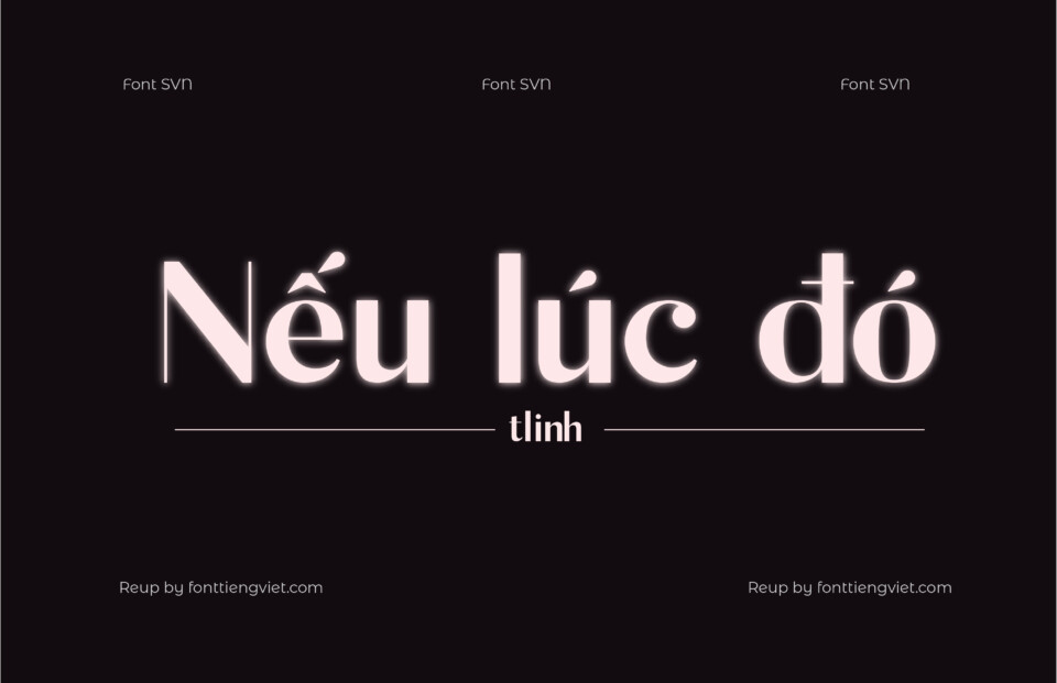 Font Việt hóa SVN Sunflora