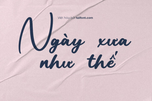 Font Việt hóa TF Austin Ronalle