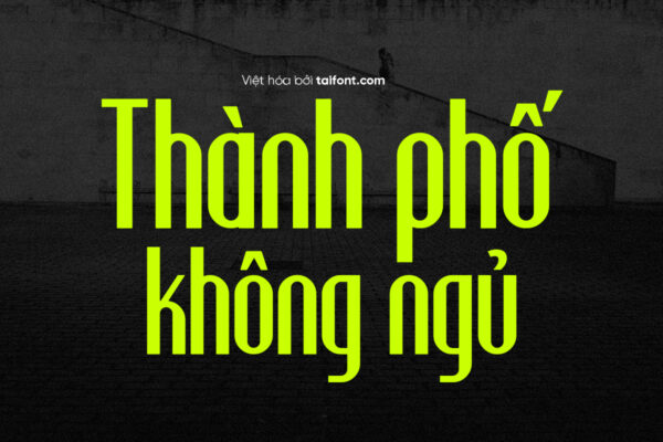 Font Việt hóa TF Bisson