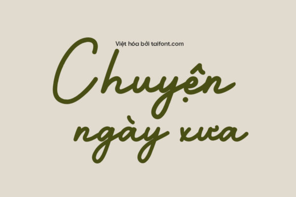 Font Việt hóa TF Brutherhud