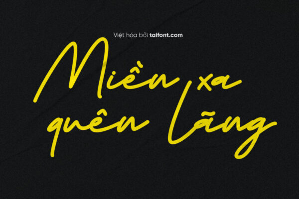 Font Việt hóa TF Budapest Bold