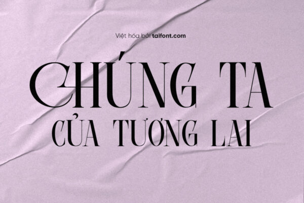 Font Việt hóa TF Caorgen – Font âm nhạc, sang trọng