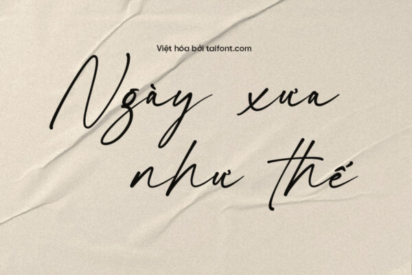 Font Việt hóa TF Castely