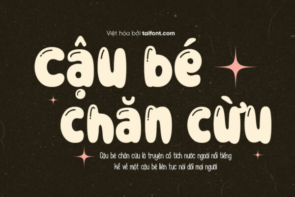 Font Việt hóa Font Việt hóa TF Daily Bubble – Font bong bóng