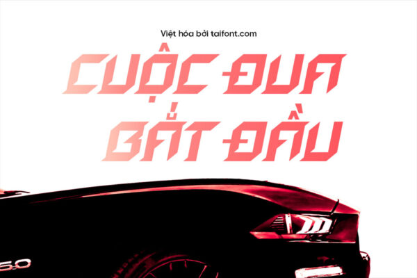 Font Việt hóa TF Dastre – Font thể thao