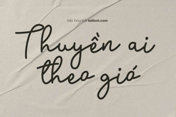 Font Việt hóa TF Flywheel