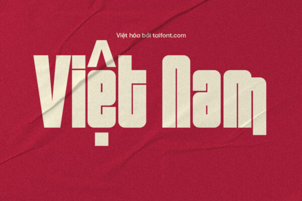 Font Việt hóa TF FT Supervisor