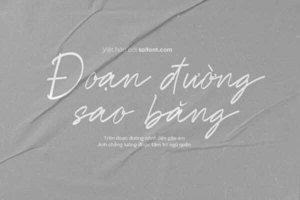 Font Việt hóa Font Việt hóa TF Gafeniv Script – Thiết kế thiệp cưới, thiệp mời