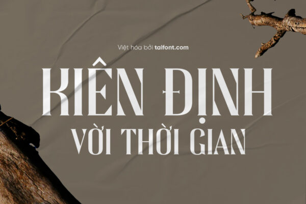 Font Việt hóa TF Gamora