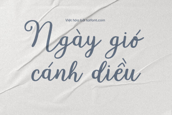 Font Việt hóa TF Garden Whimsy