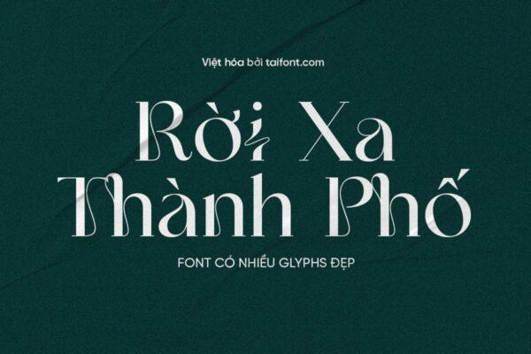 Font Việt hóa TF Grailga – Đa dạng glyphs đẹp