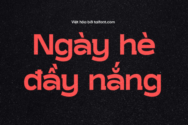 Font Việt hóa TF Grapiso – Font không chân trang trí lý tưởng cho thiết kế poster, logo