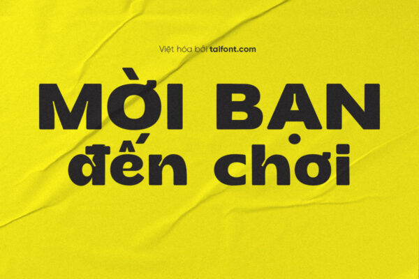 Font Việt hóa TF JT Olifer SemiBold – Font ẩm thực nét tròn