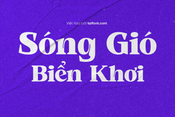Font Việt hóa TF JT Rejiro Black