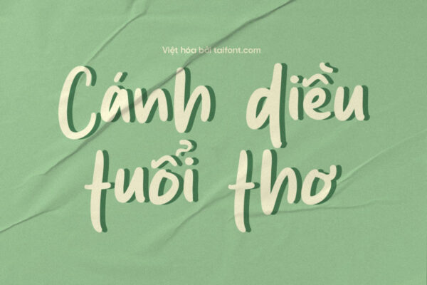 Font Việt hóa TF Kiwi Fruit