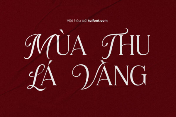 Font Việt hóa TF Lafemme Vibe