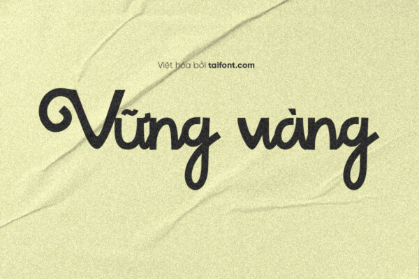 Font Việt hóa TF Leave Space