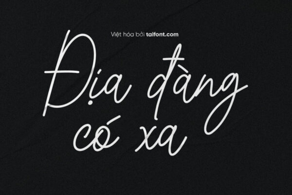 Font Việt hóa TF Machiatto