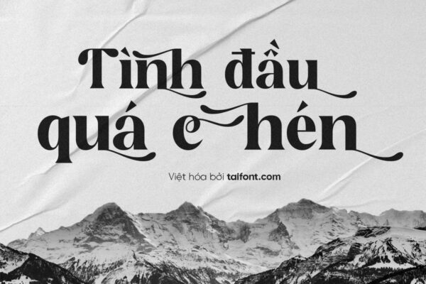 Font Việt hóa TF Mogilte