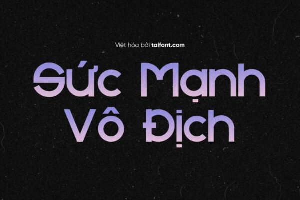 Font Việt hóa TF Neo Eraox Regular
