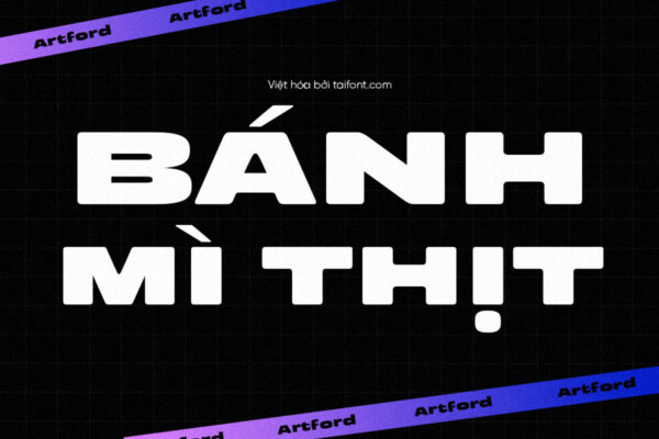 Font Việt hóa TF Oakside Typeface – Font ẩm thực