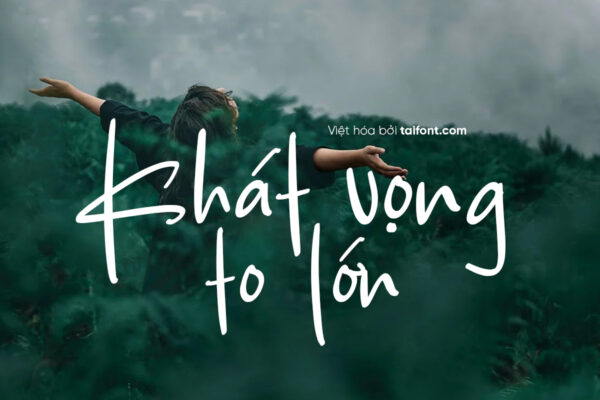Font Việt hóa TF Pomoyan Sunrise