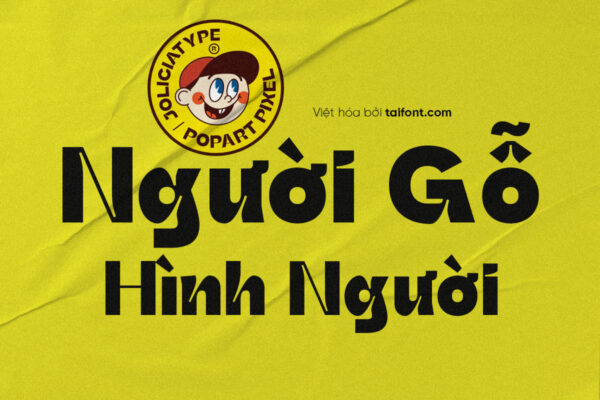Font Việt hóa TF Popart Pixel