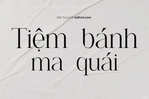 Font Việt hóa TF Prestige Legacy