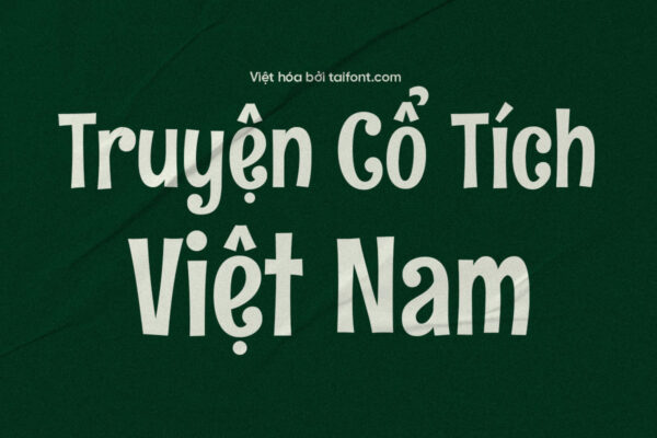 Font Việt hóa TF Rum Raisin